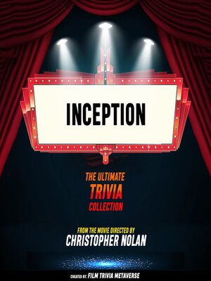 cover image of Inception--The Ultimate Trivia Collection